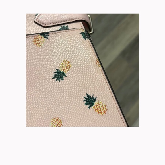 Kate Spade Pink Pineapple Satchel - Picture 9 of 11